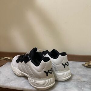 Y-3 Monochrome Adidas Athletic Sneakers